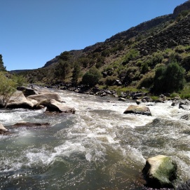Rio Grande meets Red River, NM